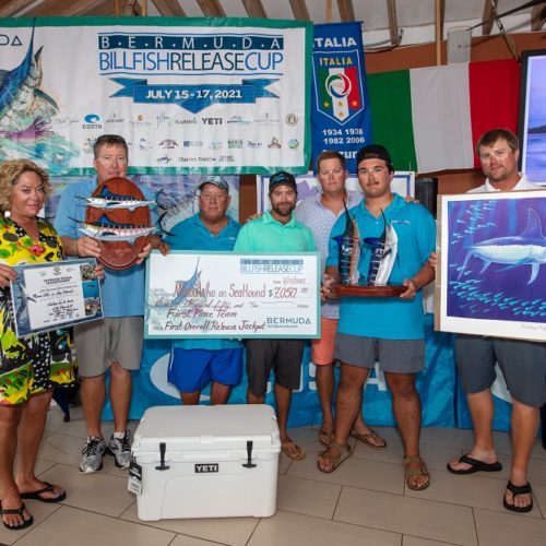 Team Mama Who Fishing on Sea Hound Wins the 2021 Bermuda Billfish Release Cup