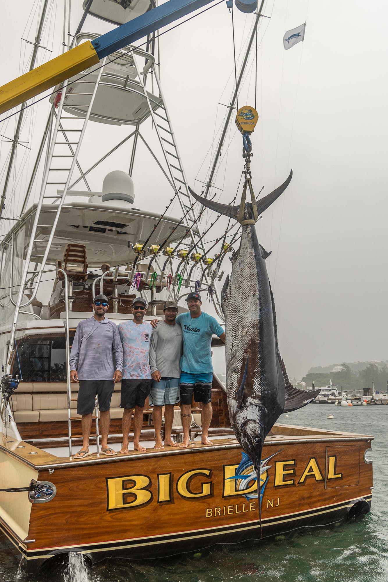 692-pound blue marlin